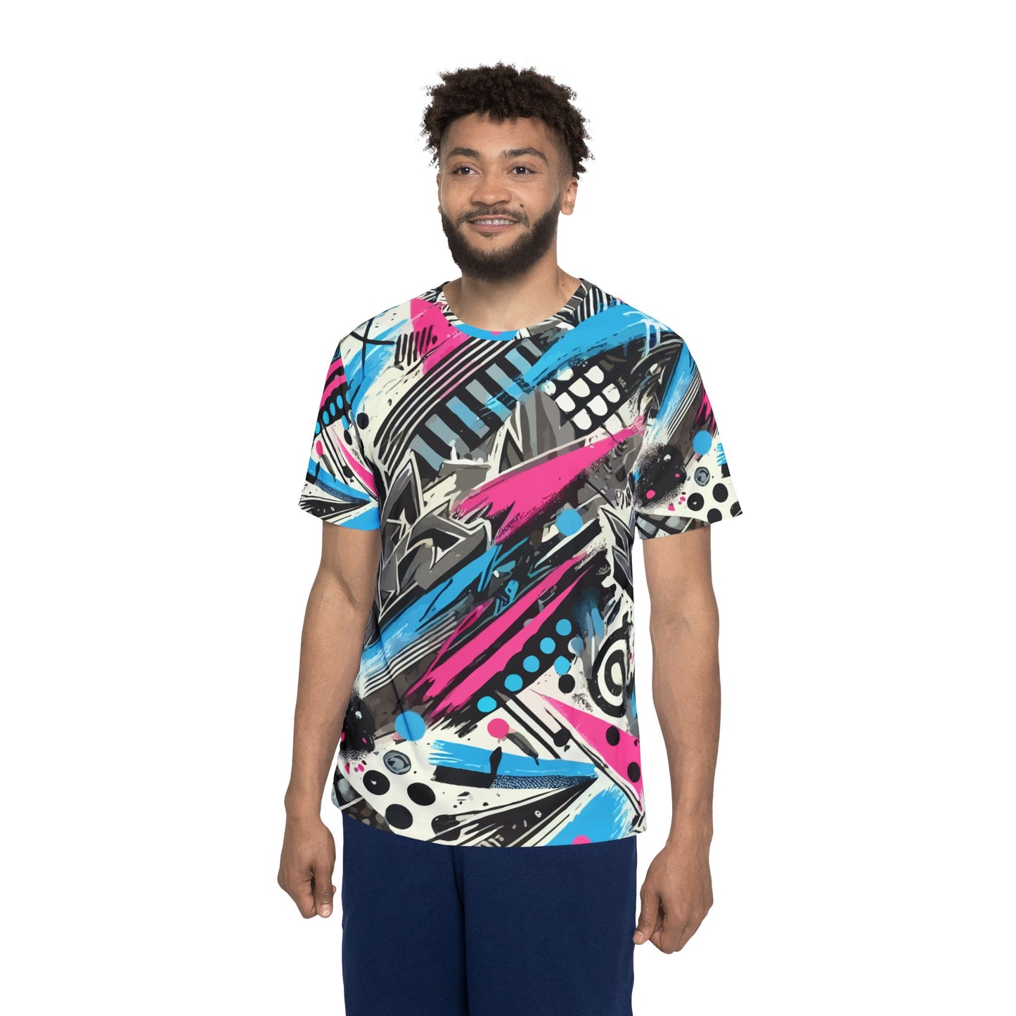 Graffiti Bomb BWP Jersey Style T-Shirt